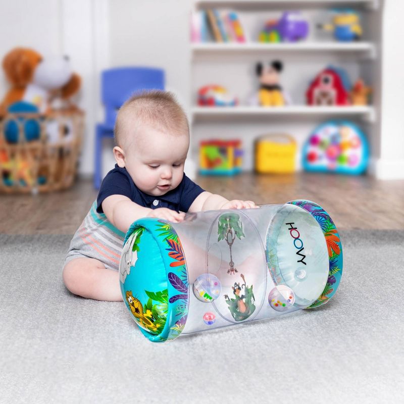 Hoovy Baby Roller inflatable with rattle and lights