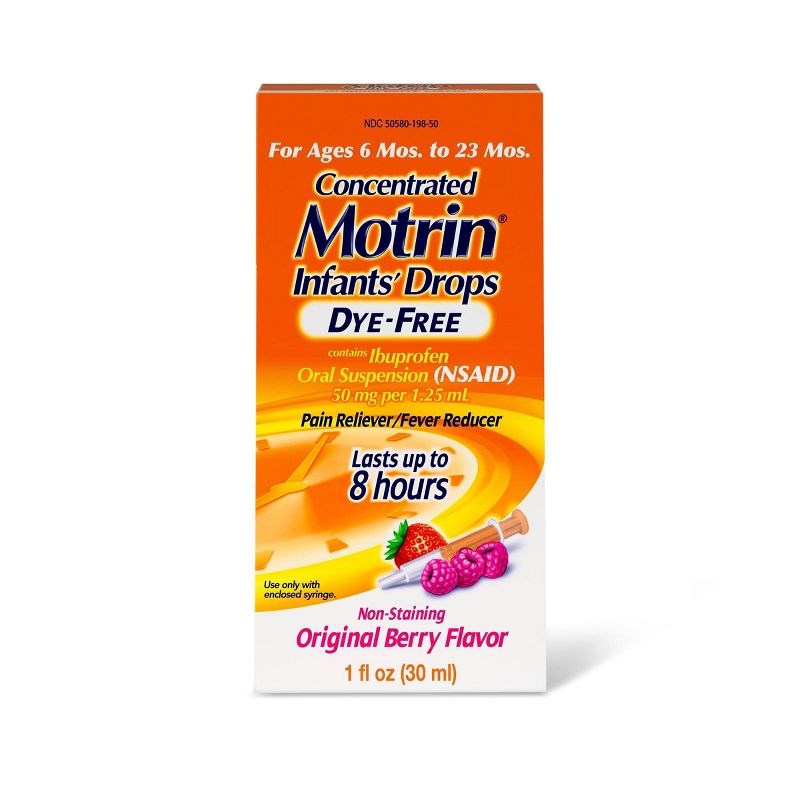 Motrin Infant Drops, Berry - 1  fl oz