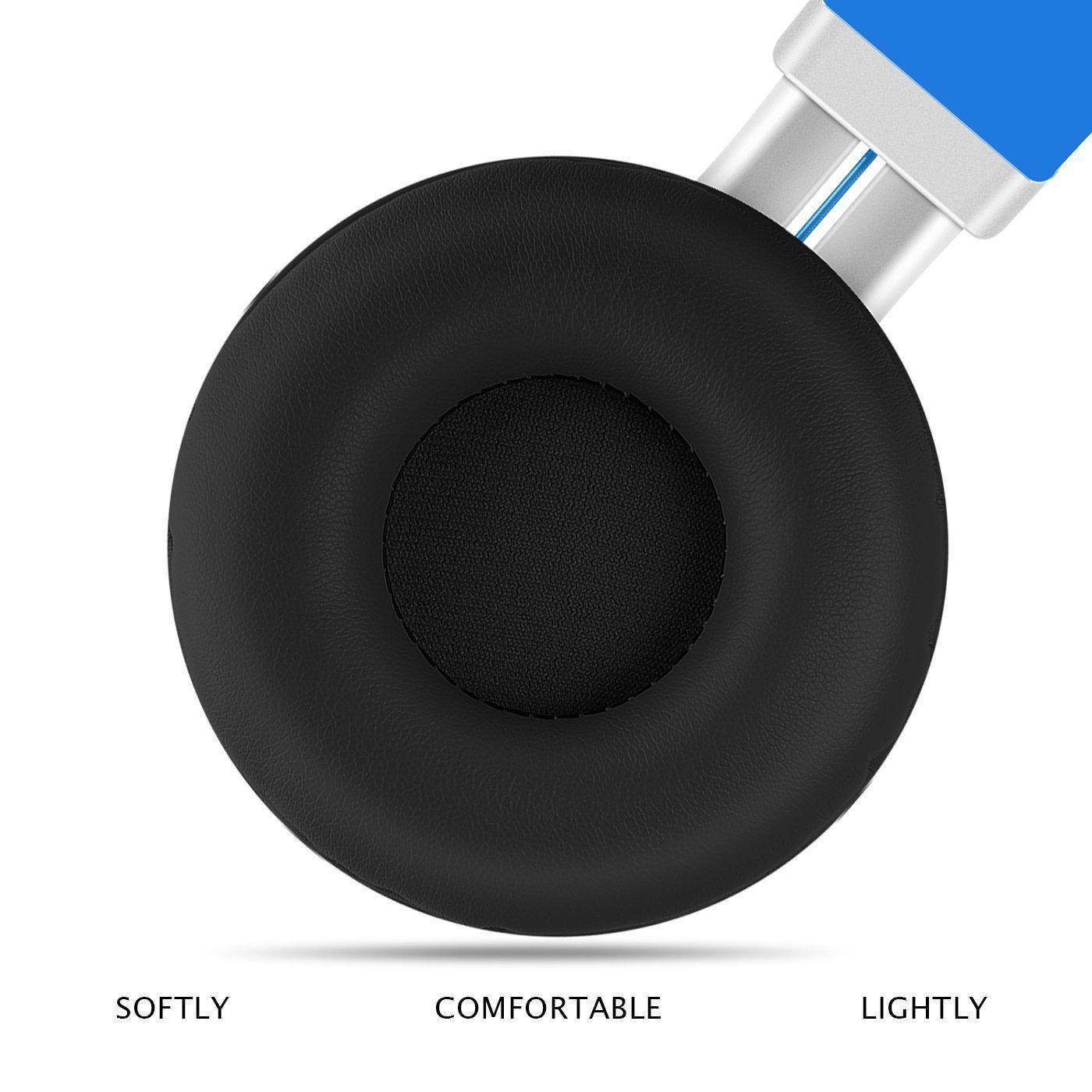 AILIHEN C8 Headphones with Microphone and Volume Control for Smartphone _Black_Blue_