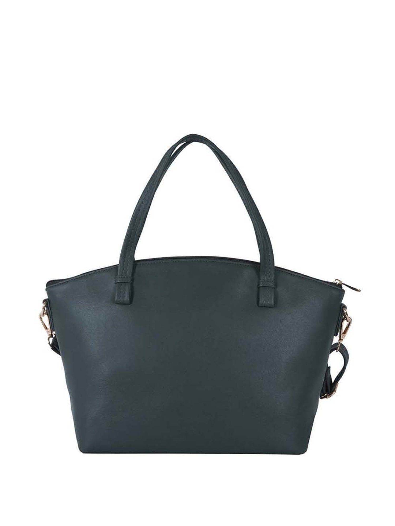 Baggit Blue Solid Medium Handbag