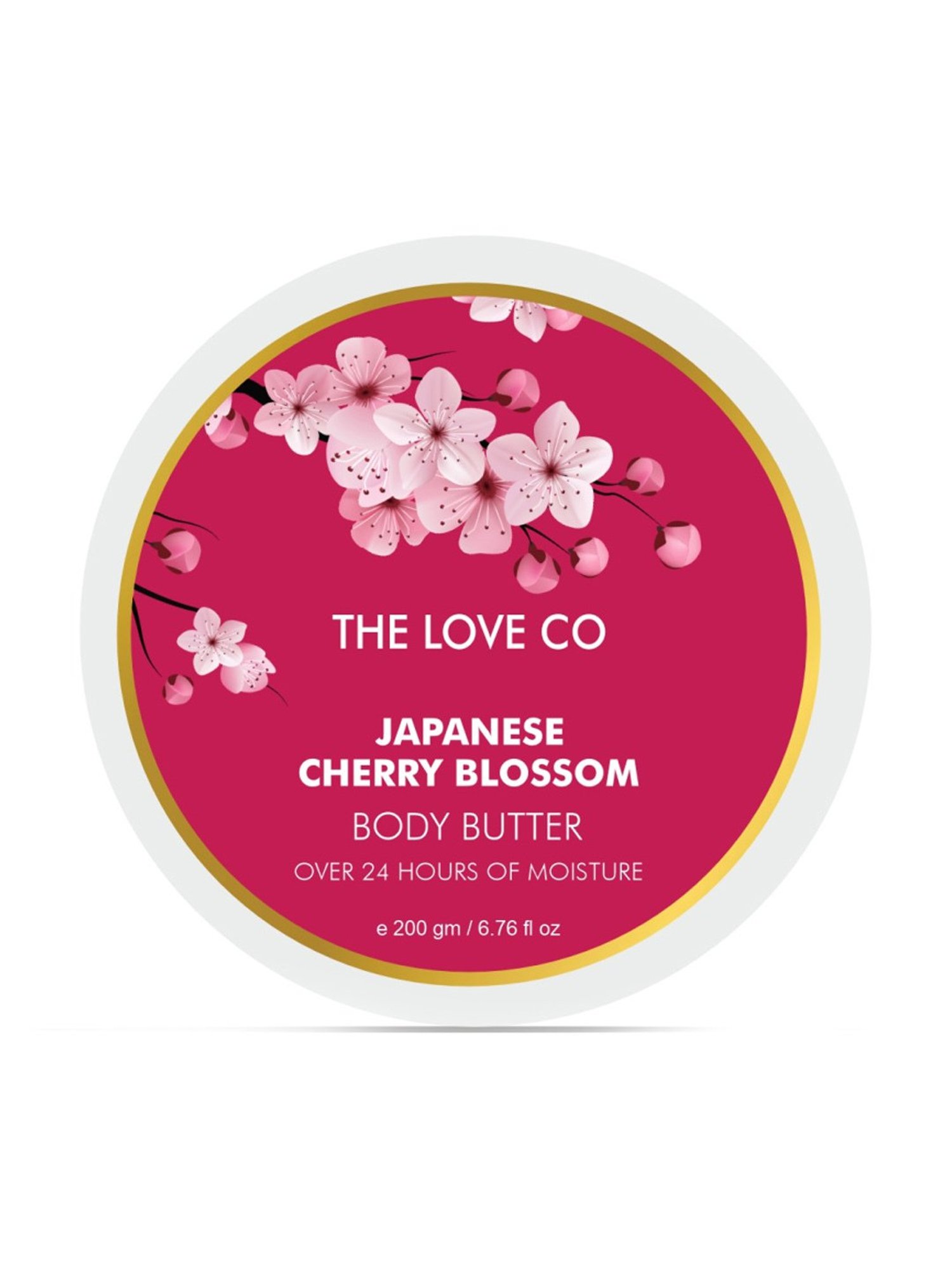 The Love Co. Cherry Blossom Body Butter - 200 gm