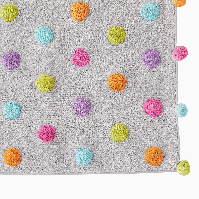 SKL Home Confetti Colorful Circles Tufted Bathroom Rug - 30 X 20", Multi