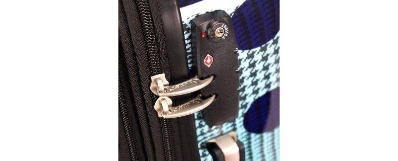 Chariot Travelware CHJ-918 3pc Luggage Set - Ombre Navy