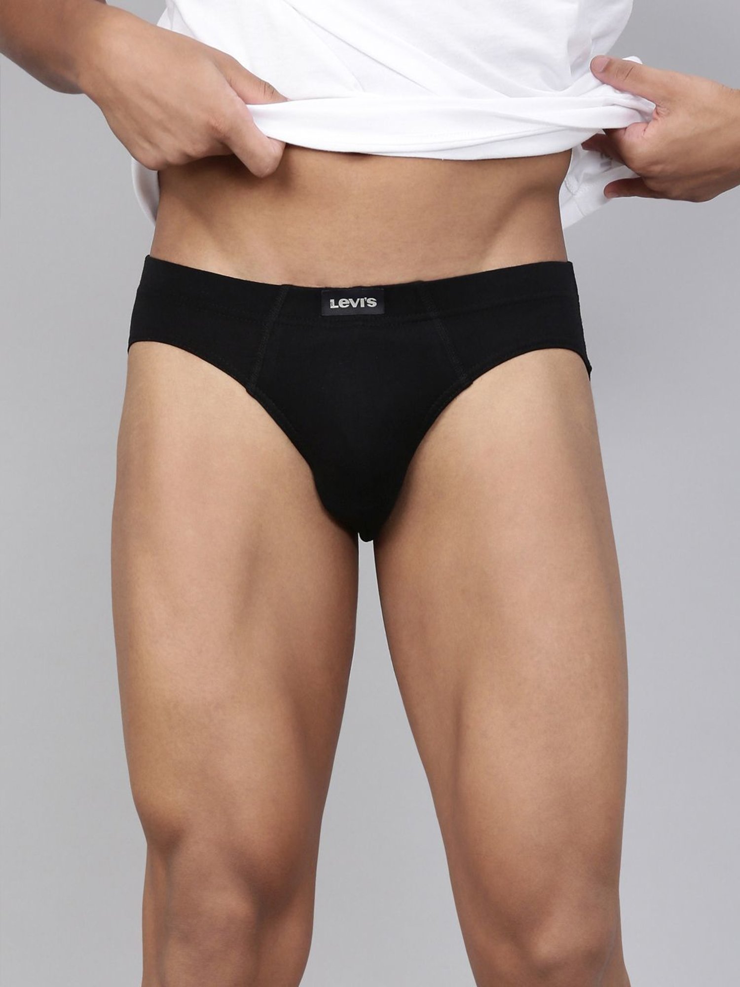 Levi's Multi Cotton Regular Fit Briefs - Pack Of 3