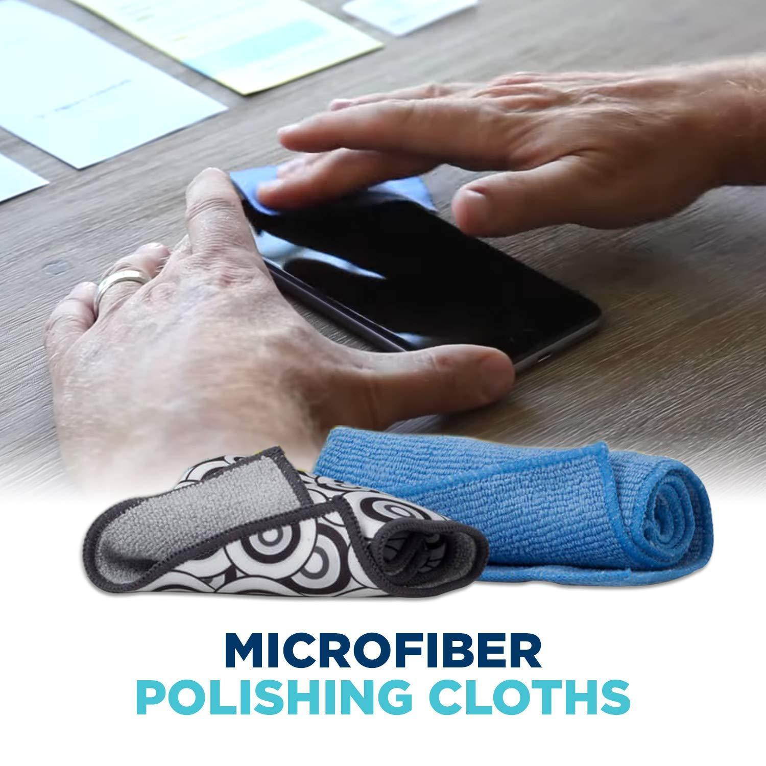 Tech Armor 120 ML Pro Cleaning Kit with ExtraMove Formula and Cleansing Wipes