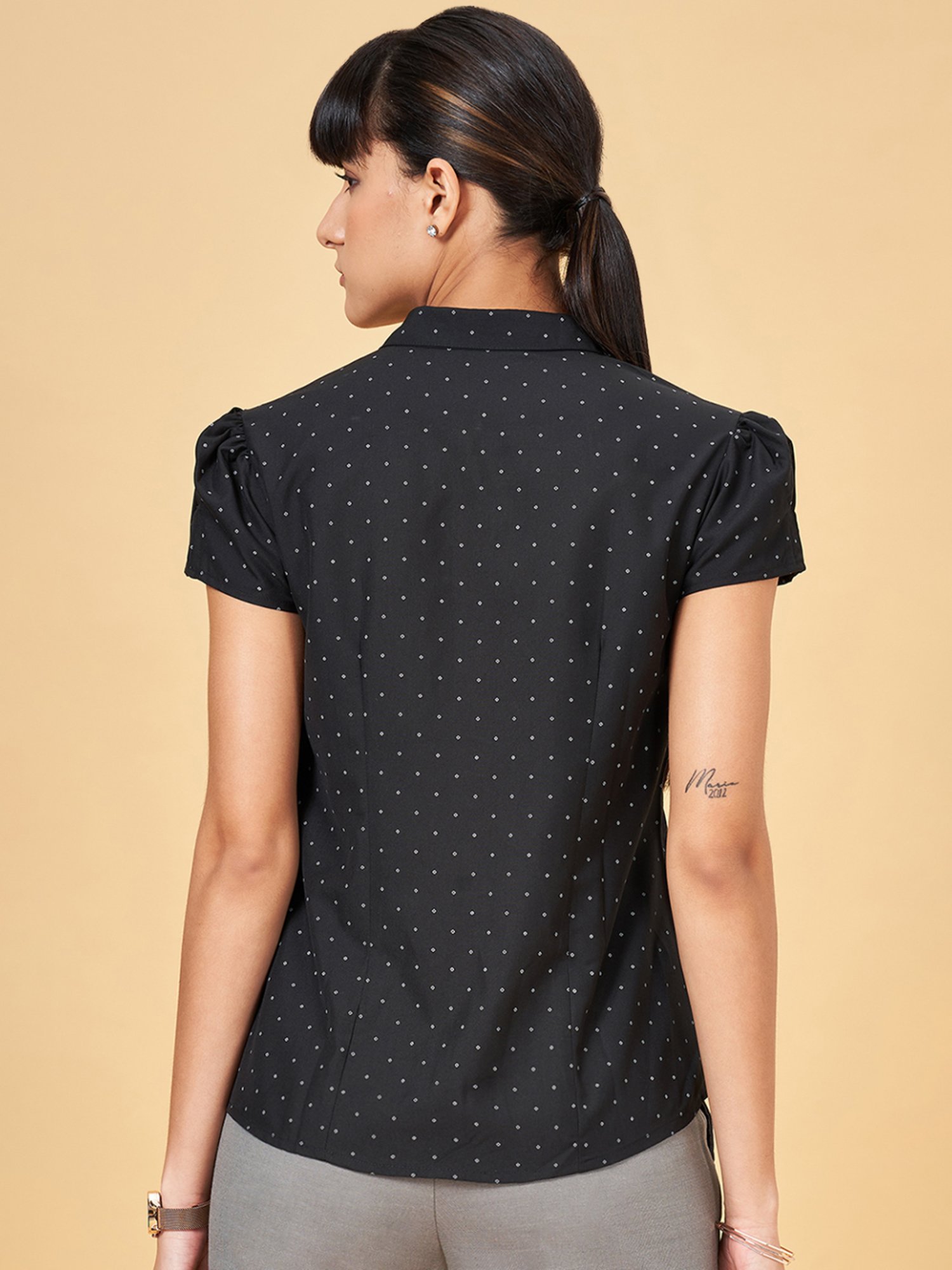 Style Quotient Brown Regular Fit Formal Shirt