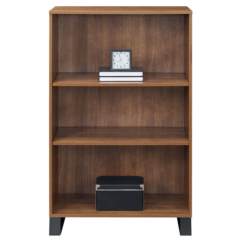 48" 3 Shelf Tavia Bookshelf Light Walnut - Whalen