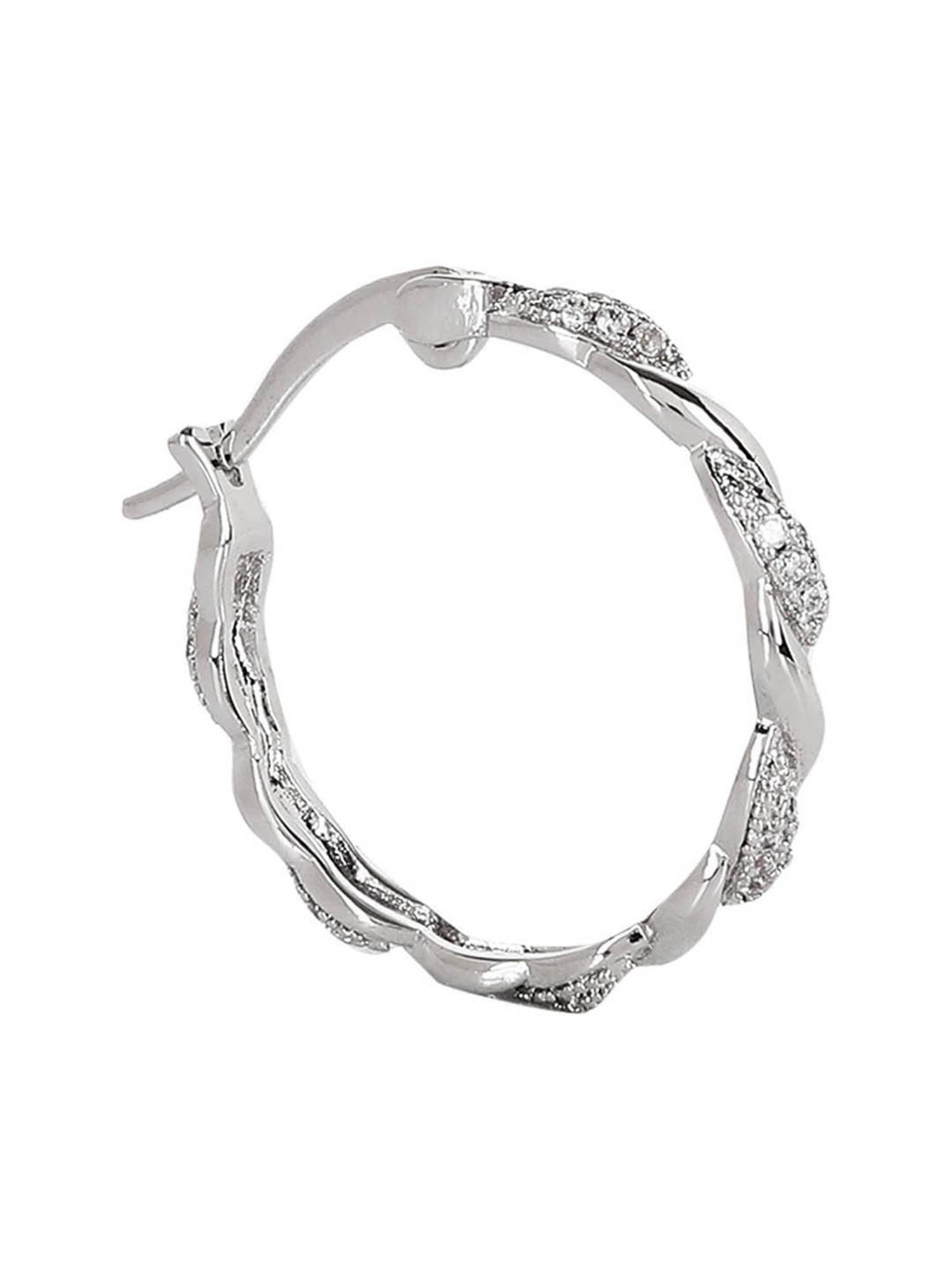 The Real Effect London 800 Silver Earrings for Women