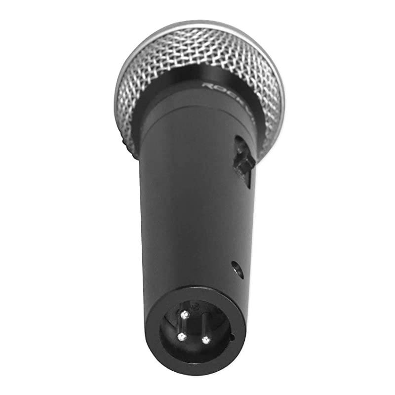 RMC3PK 3 Pack Metal Wired VocalInstrumentDJ Microphones+Metal Case