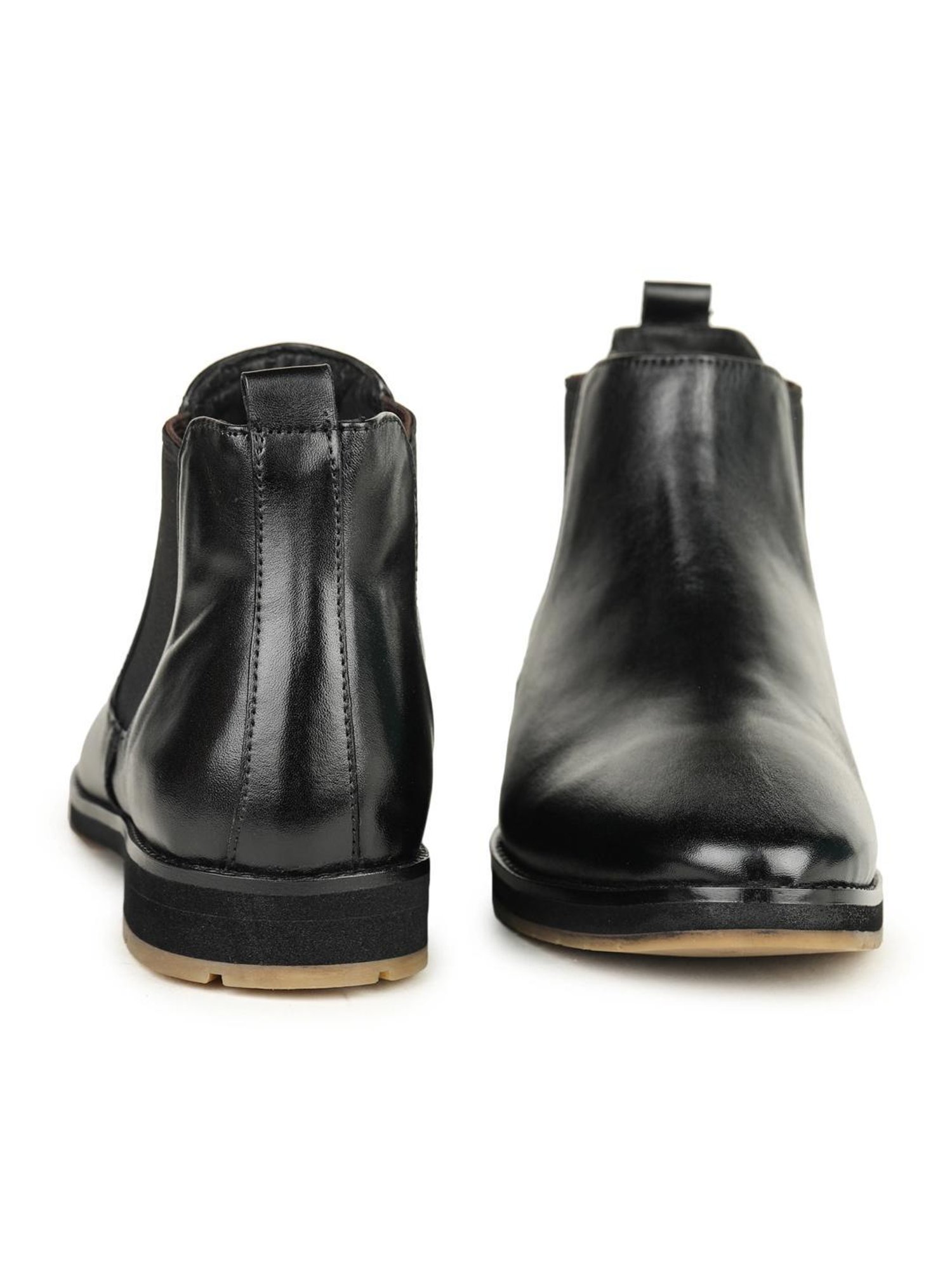 Britmen Men's Black Chelsea Boots