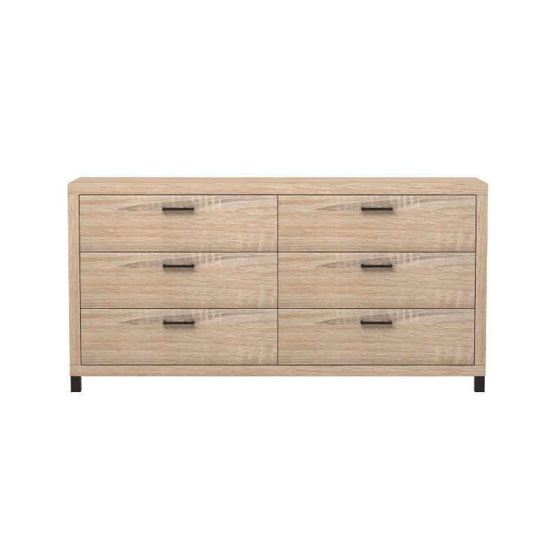 Cary 6 Drawer Chest Natural - loft607