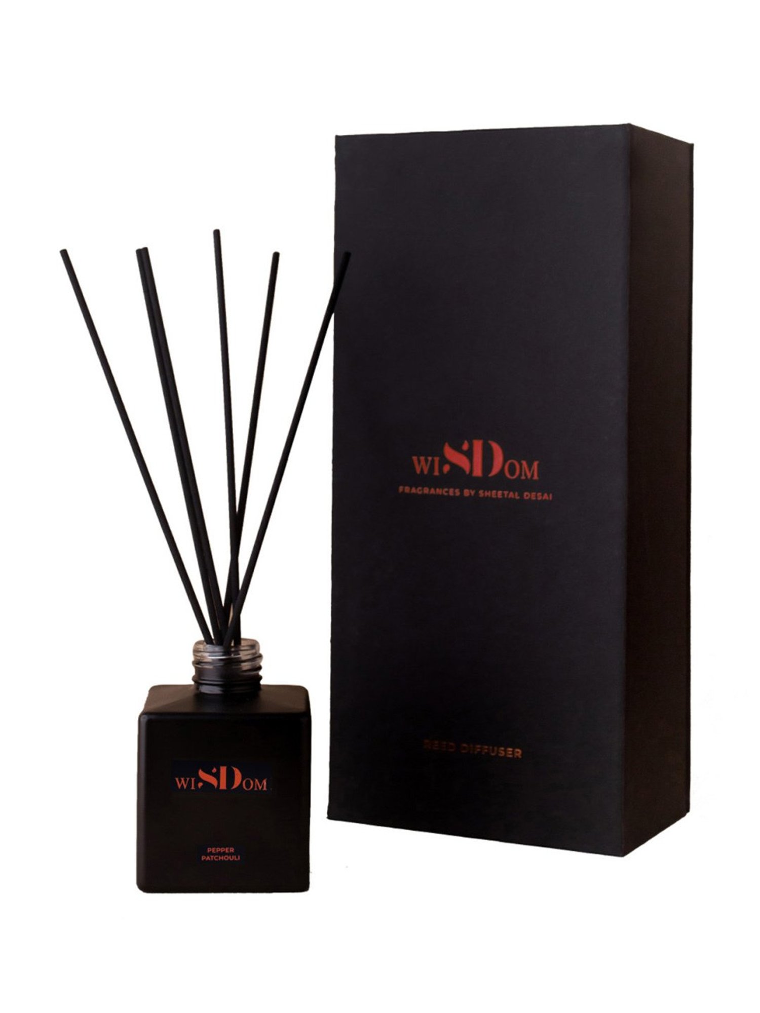 wiSDom by Sheetal Desai Pepper & Patchouli Luxury Scented Reed Diffuser