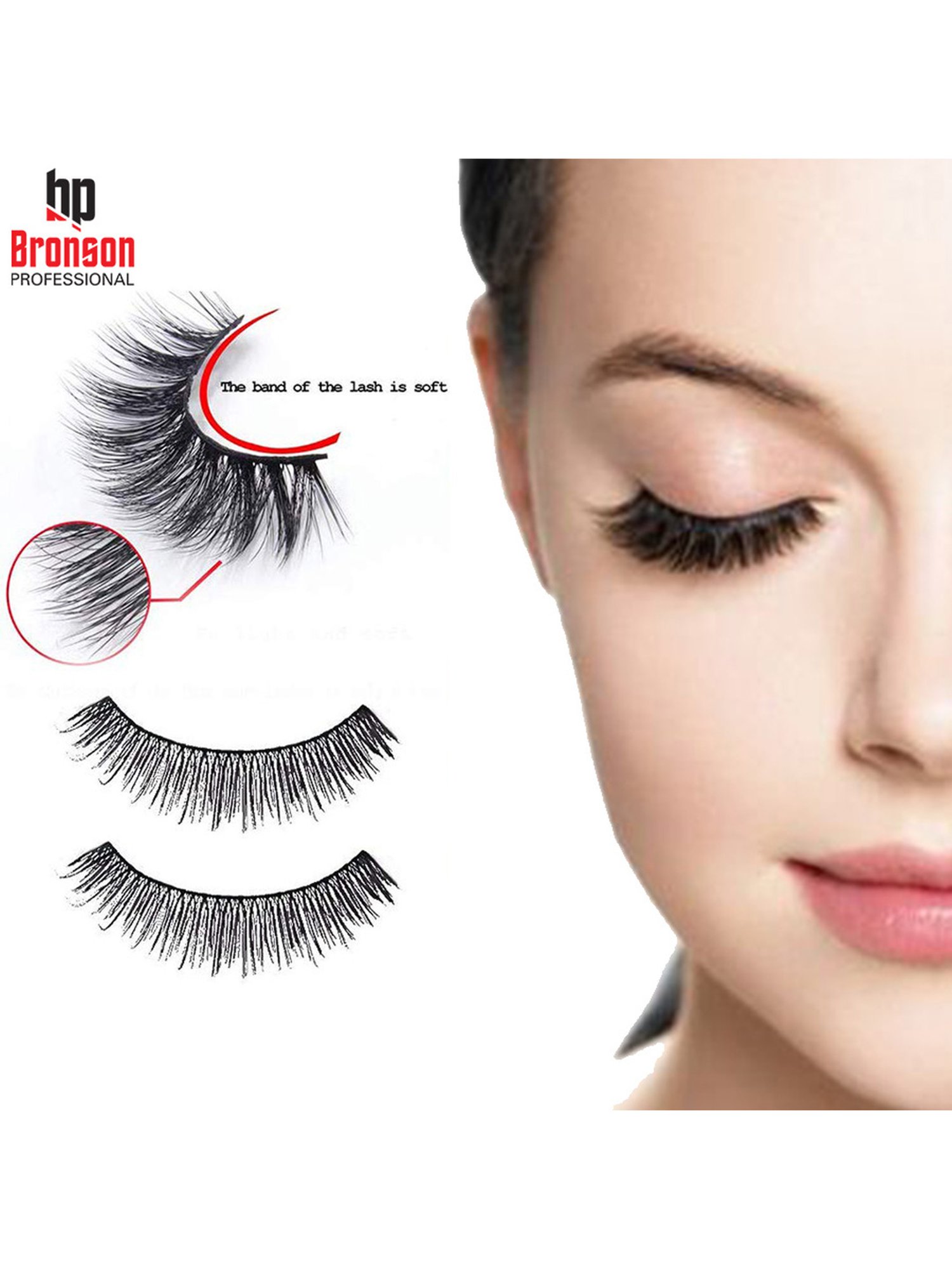 Bronson Professional 3D Eyelashes - M71