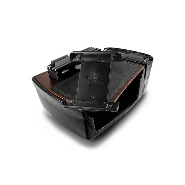 AutoExec AUE26007 Efficiency FileMaster Car Desk Mahogany Finish with Built-in 200 Watt Power Inverter and Tablet Mount
AESFile-02-Tablet MAH