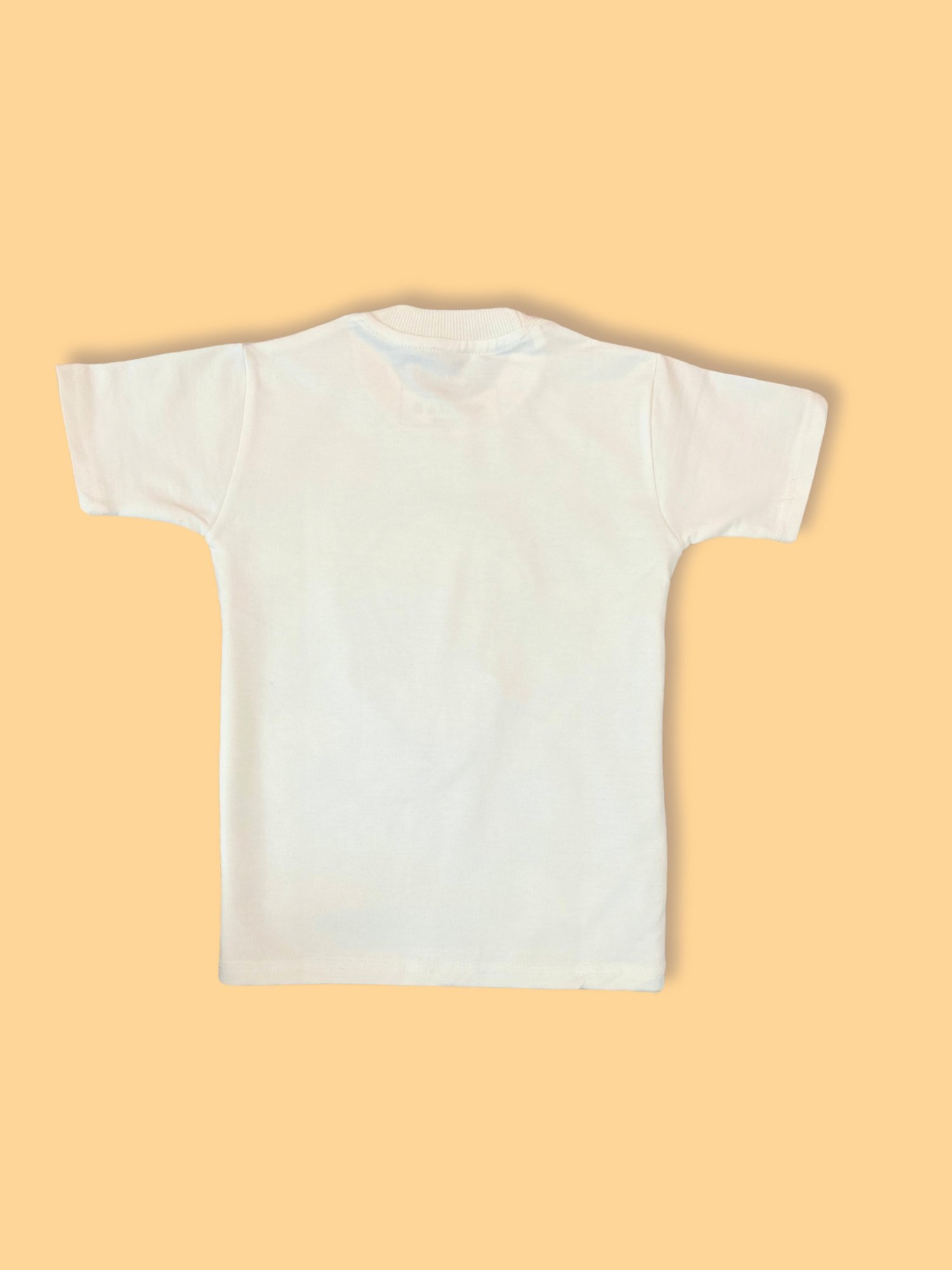 Tippy Top Kids White Self Design T-Shirt
