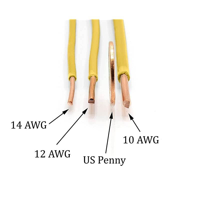 THHN Wire 10 AWG 150 Feet Solid Copper Grounding Wire Proudly Made in America Ground Protection Satellite Dish OffAir TV Signal UV Jacketed Antenna Electrical Shock