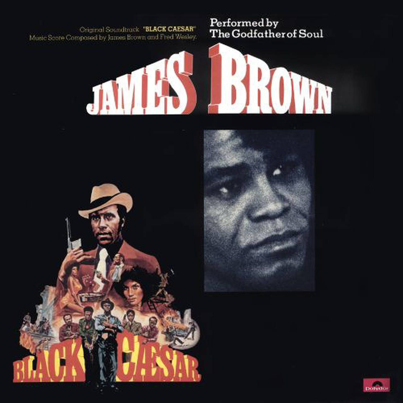 James Brown Black Caesar Soundtrack LP (Vinyl)