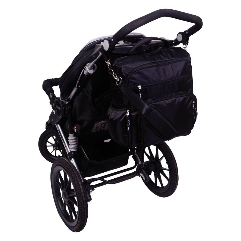 The Physics of HipHop Diaper Bag - Black