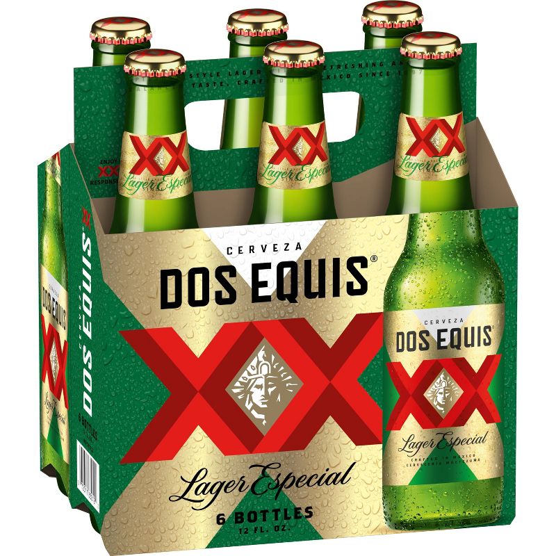Dos Equis Mexican Lager Beer - 6pk/12 fl oz Bottles
