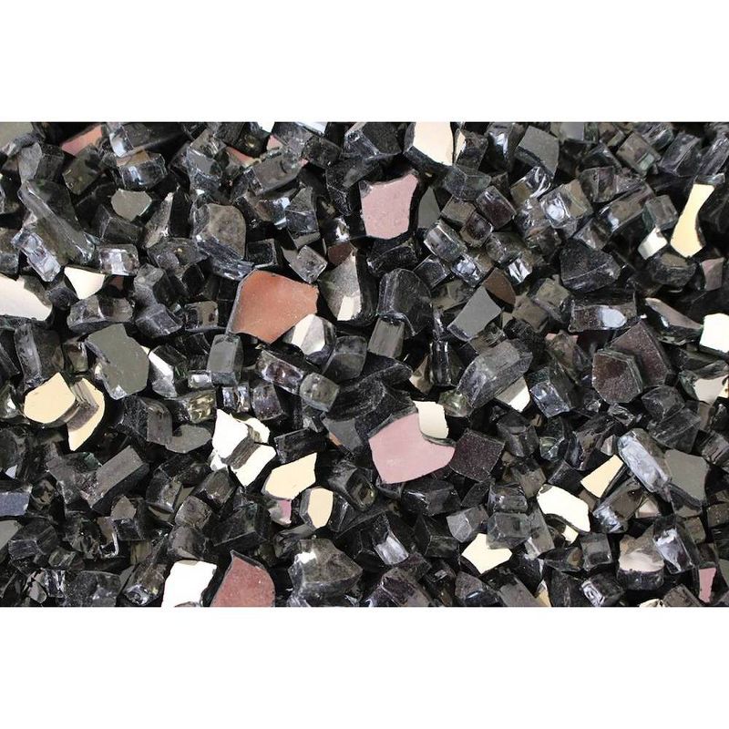 American Fireglass 10 LB Bag 1/2 Inch Reflective Fireplace & Firepit Fire Glass, Copper