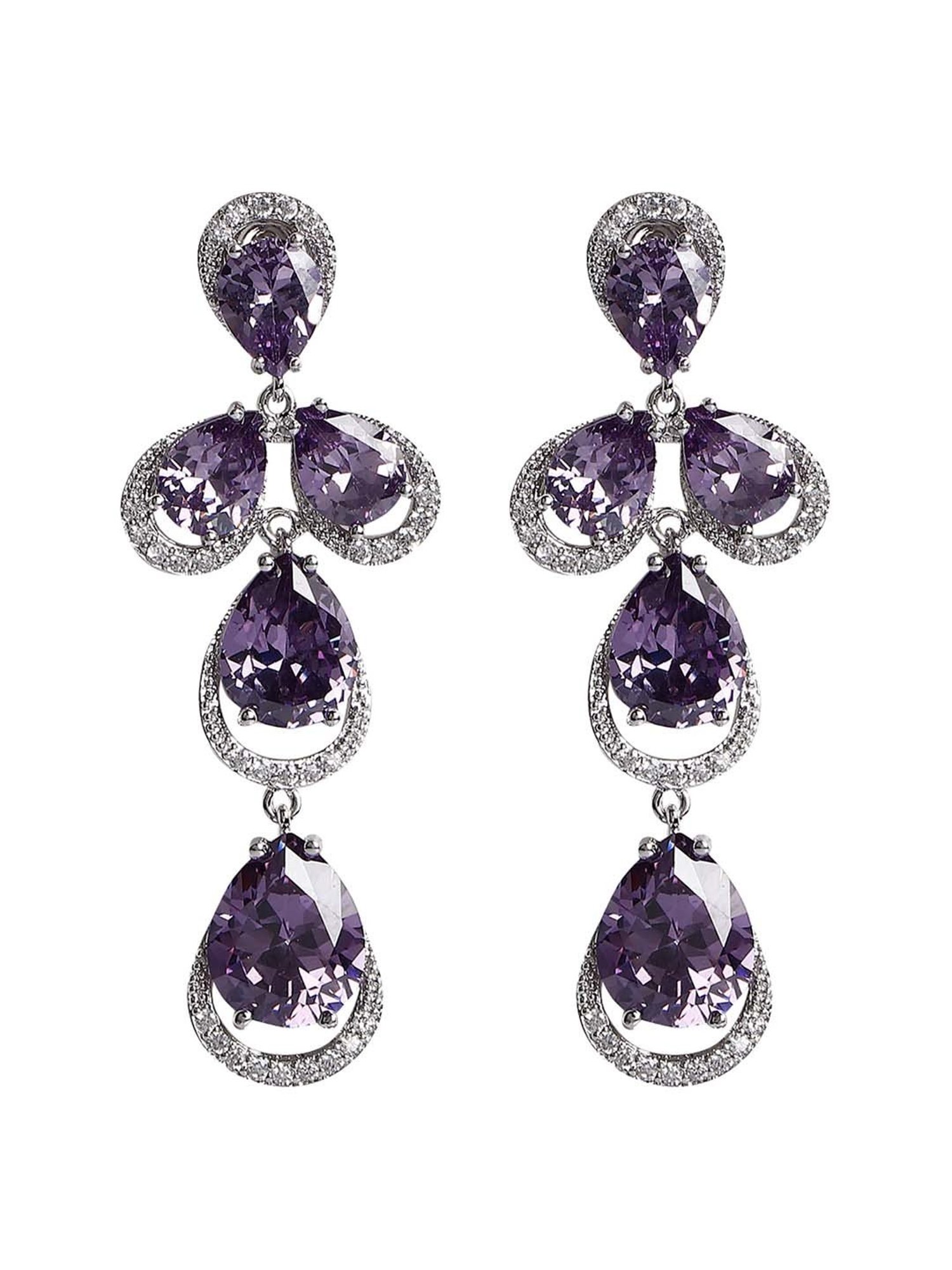 The Real Effect London 800 Silver Earrings for Women