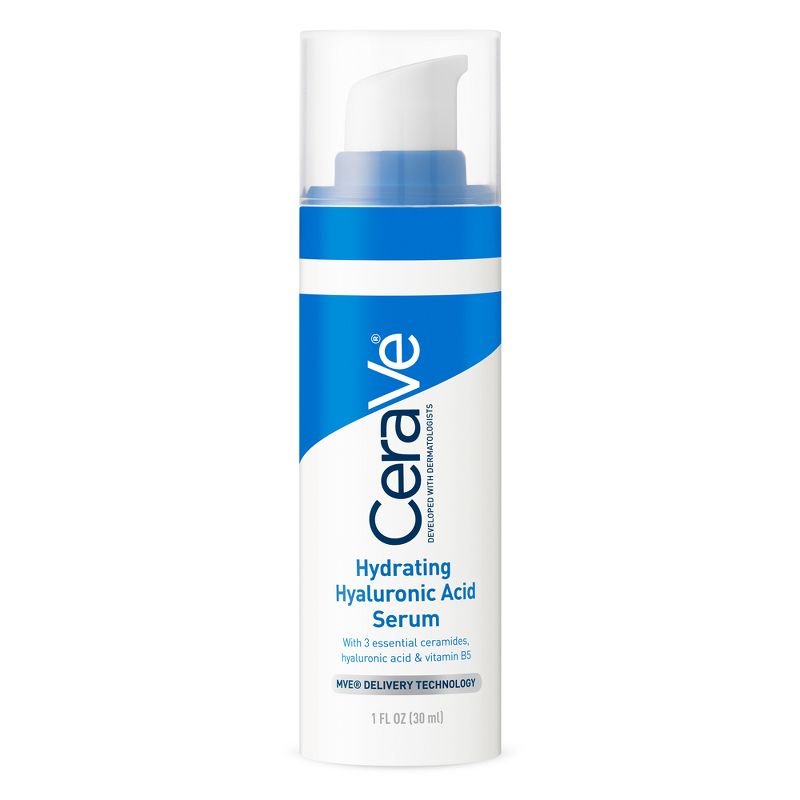 CeraVe Hydrating Hyaluronic Acid Face Serum - 1 fl oz