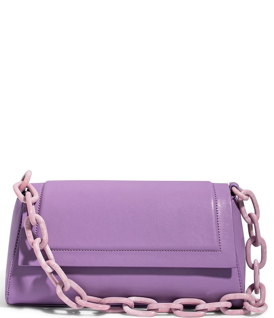 House of Want How We Fashion Vegan Leather Chain Strap Shoulder Bag