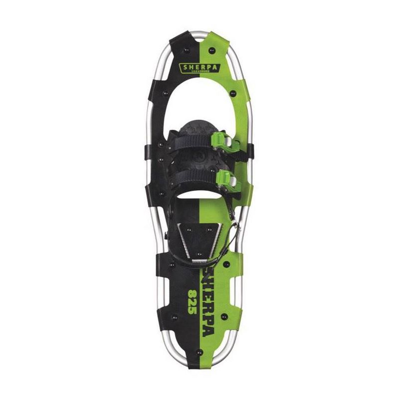 Yukon Charlie's Sherpa 8" x 25" Durable Trail Walking Hiking Snowshoes, Green