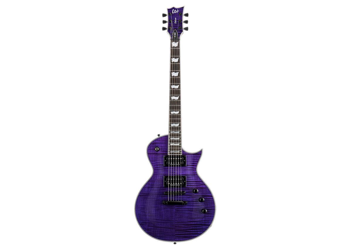 ESP LTD EC-1000 Electric Guitar (See Thru Purple)