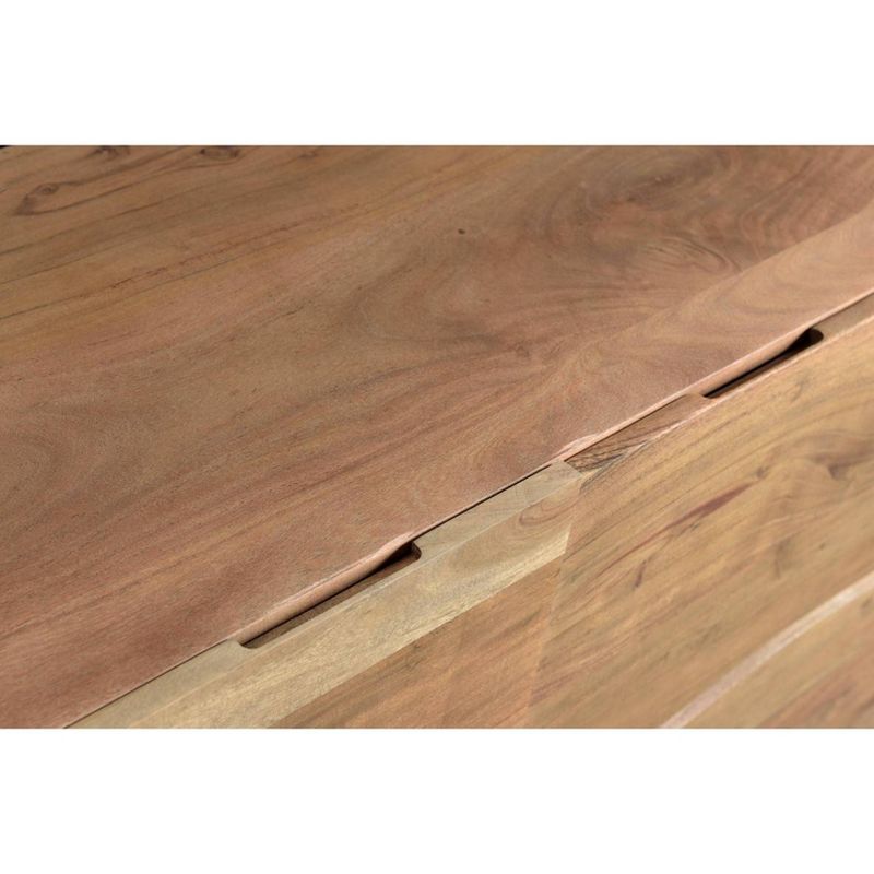 Naples Side Board White/Dark Brown - Chique