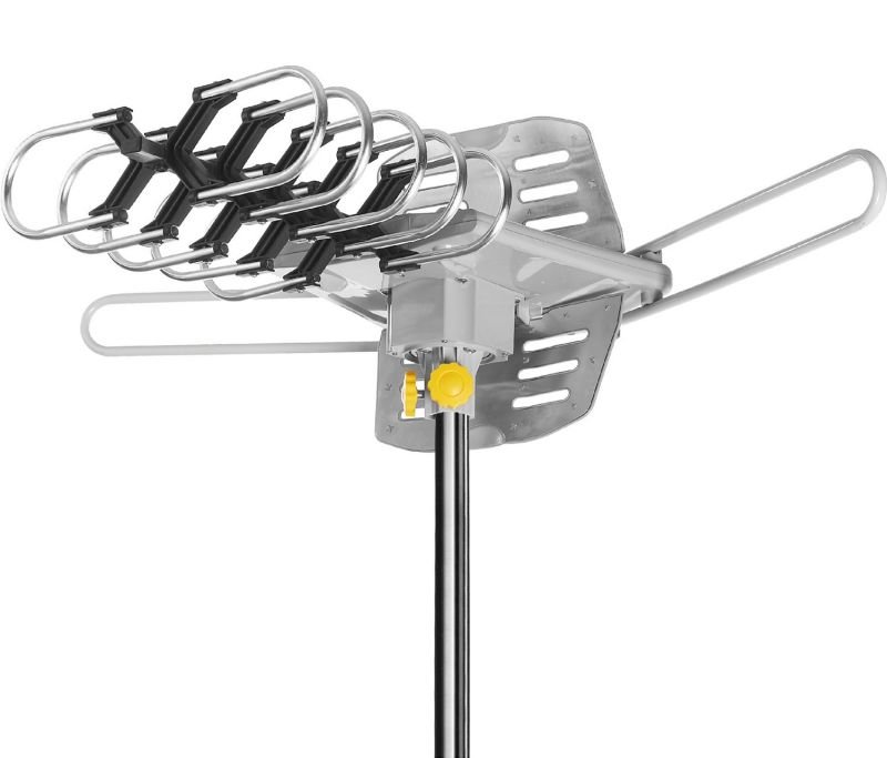 Ematic EDT312ANT HD TV Motorized Outdoor Antenna with 150-Mile Range