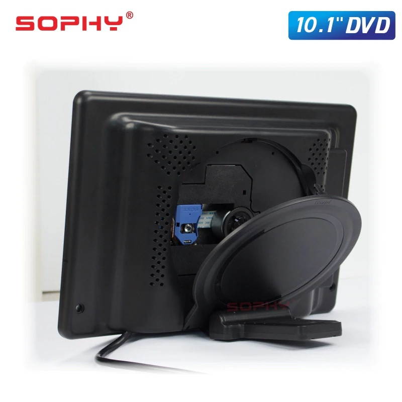 10.1 Inches External Car Headrest DVD Player Rear Seat Screen Monitor DVD/VCD USB/SD/HDMI/IR/FM SH1018DVD