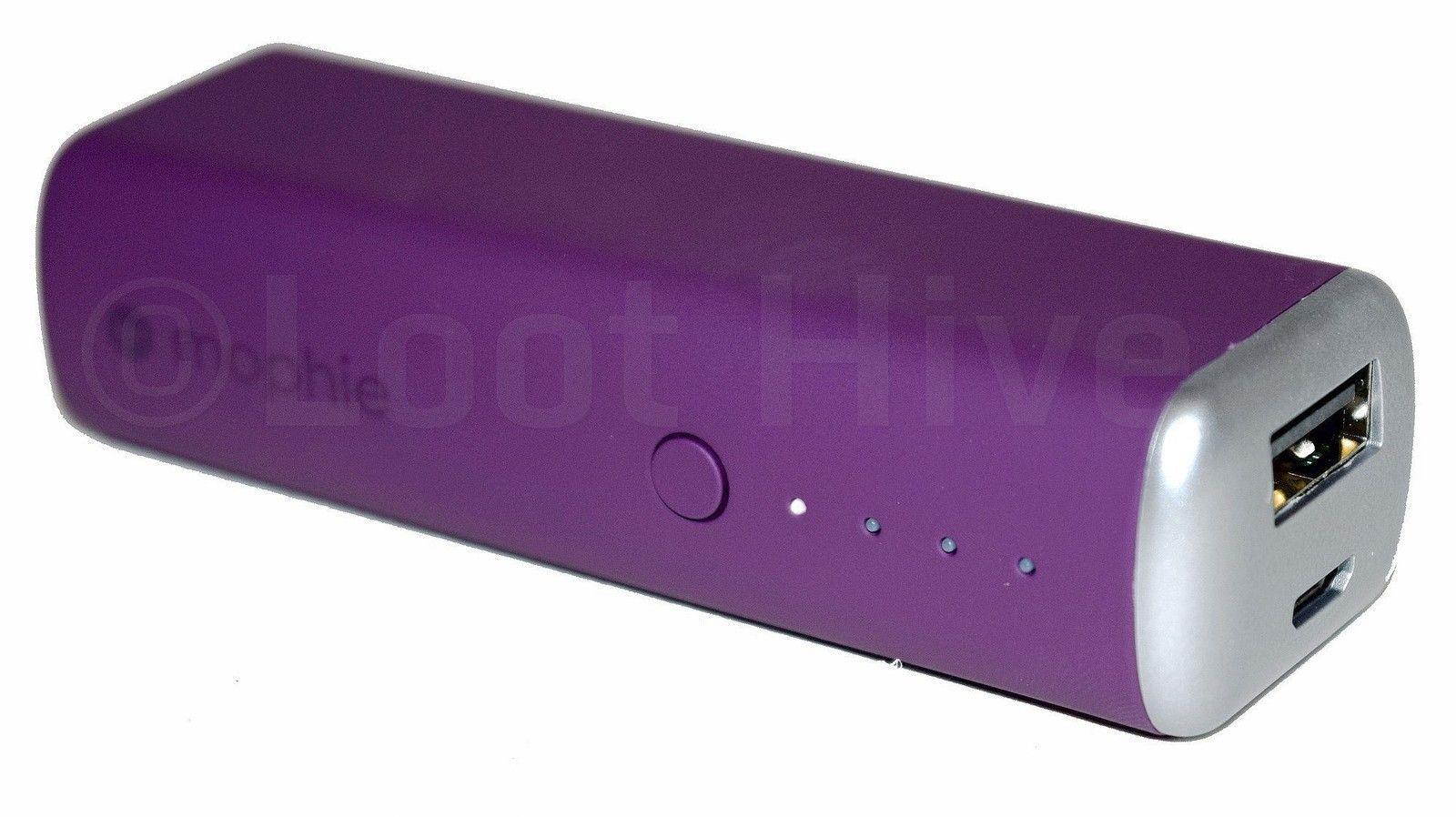NEW ORIGINAL Mophie Power Reserve 1X Portable Battery PURPLE 2600mAh Charger USB