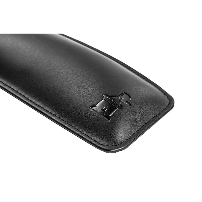 Motte by  Leather Wrist Rest Cushion for Mice Mouse Pads and Laptops Ergonomic Durable Wrist Pad with AntiSlip Rubber Base Nightfall