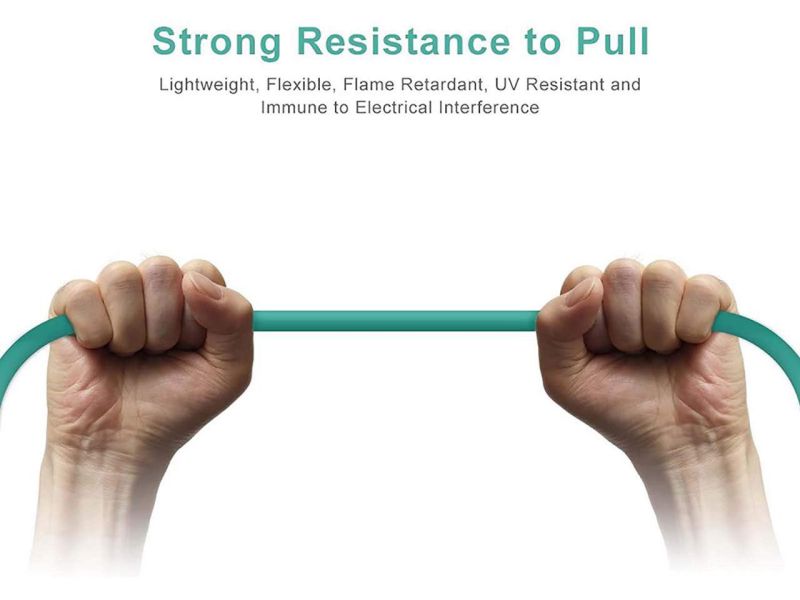 10Gtek LC-LC OM3 Fiber Patch Cord, Multi-mode Duplex 50/125, LSZH, 2-Meter(6.5ft), Pack of 4