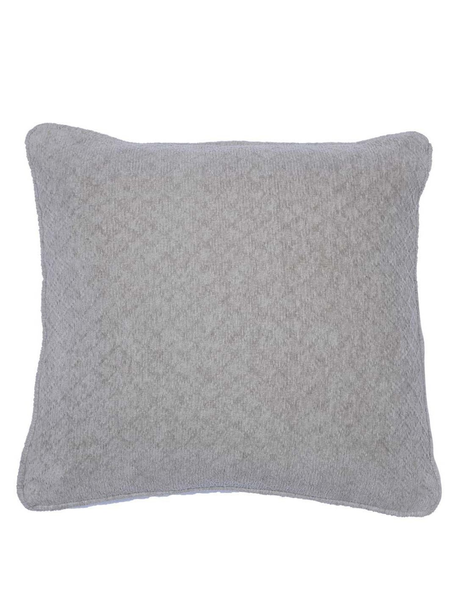 Maspar Colorart Blaize Silver Grey Cotton 200 TC 256 GSM Cushion Cover