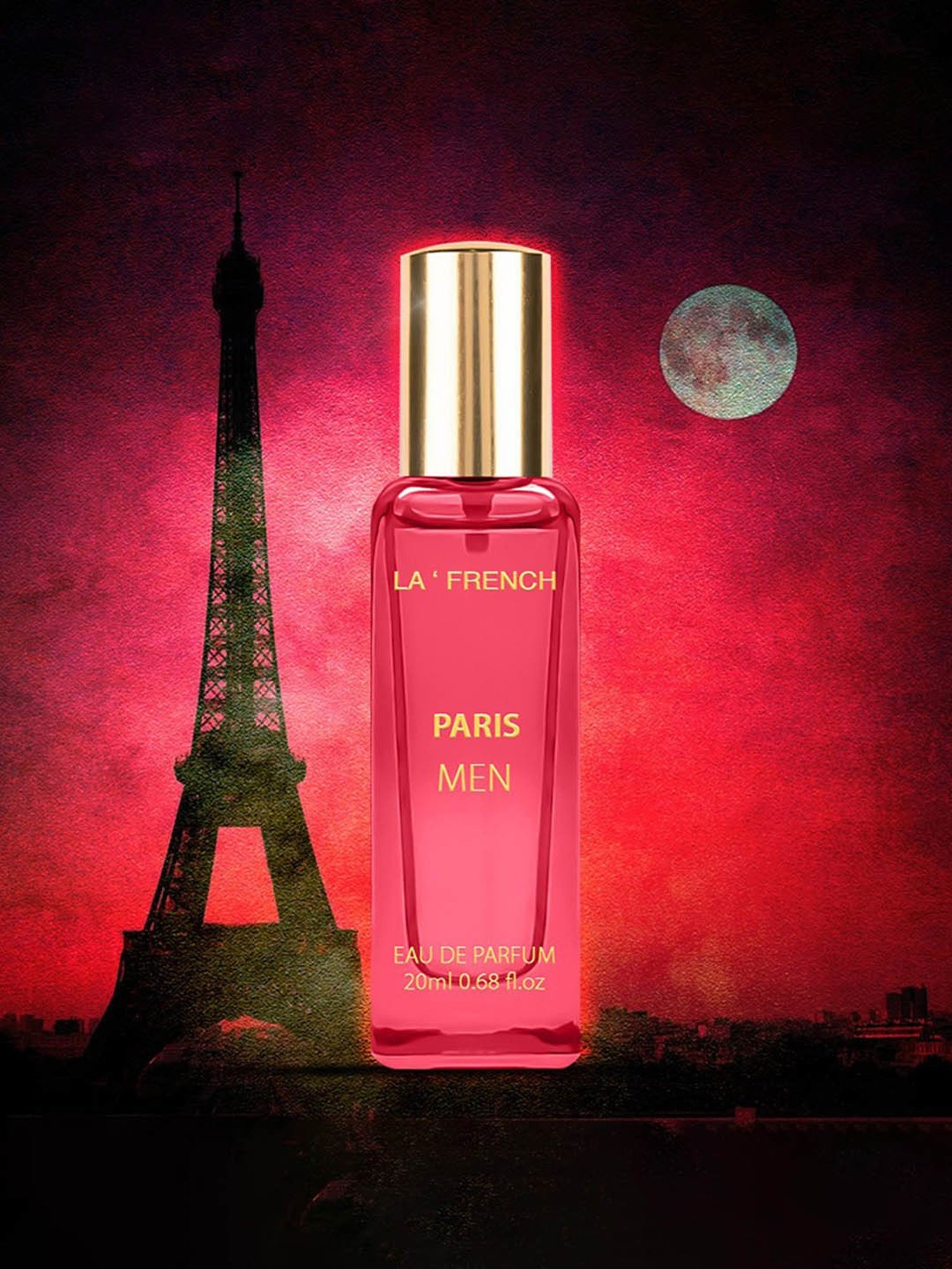 La'french Paris City of Dreams Eau de Parfum for Men - 20 ml