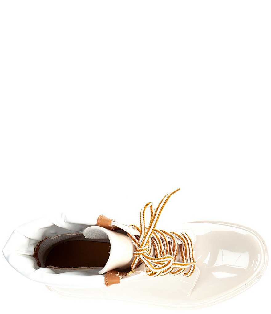 See By Chloe Florrie Lace-Up Rainboots