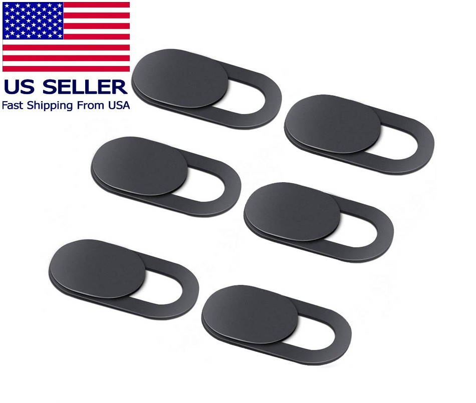 3/6 PCS WebCam Cover Slide Camera Privacy Security Protect Sticker Phone Laptop