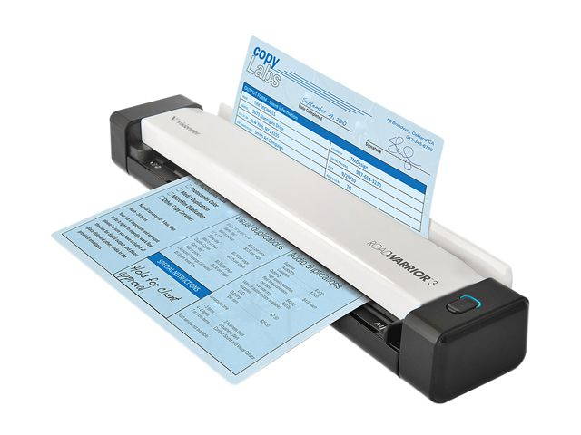 Visioneer RoadWarrior 3 (RW3-WU) Sheetfed Scanner w/ Travel Bag