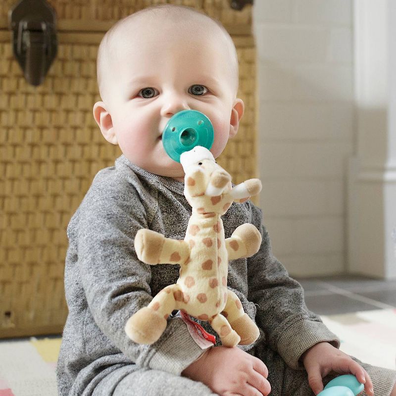 WubbaNub Giraffe Pacifier - Brown