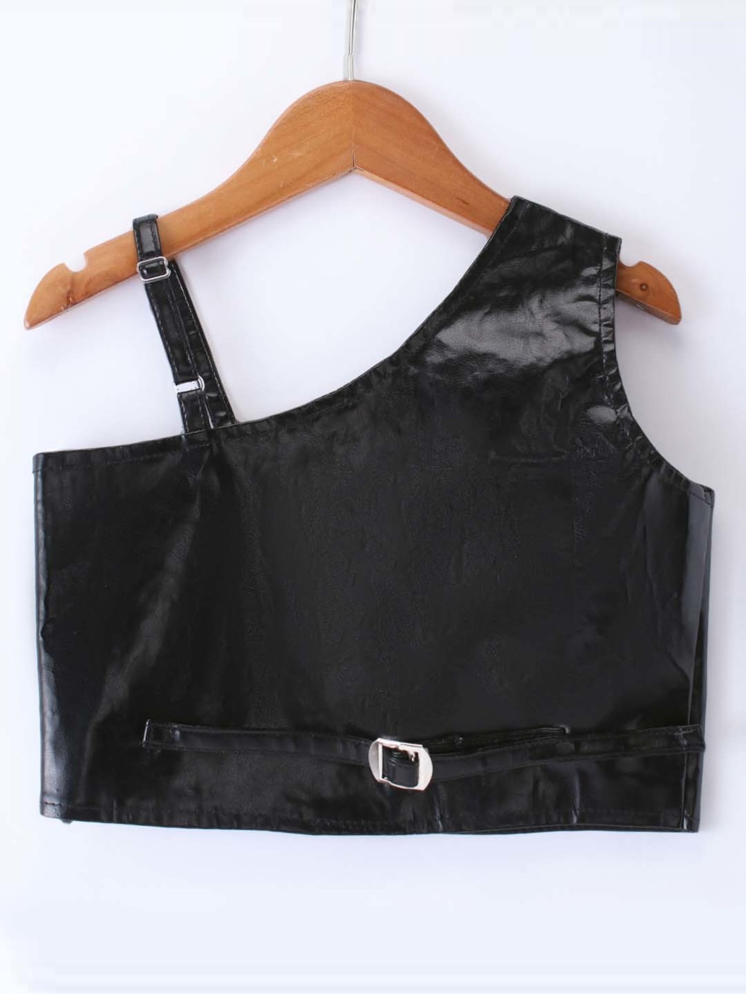 TWISHA Kids Black & Blue Embroidered Top Set