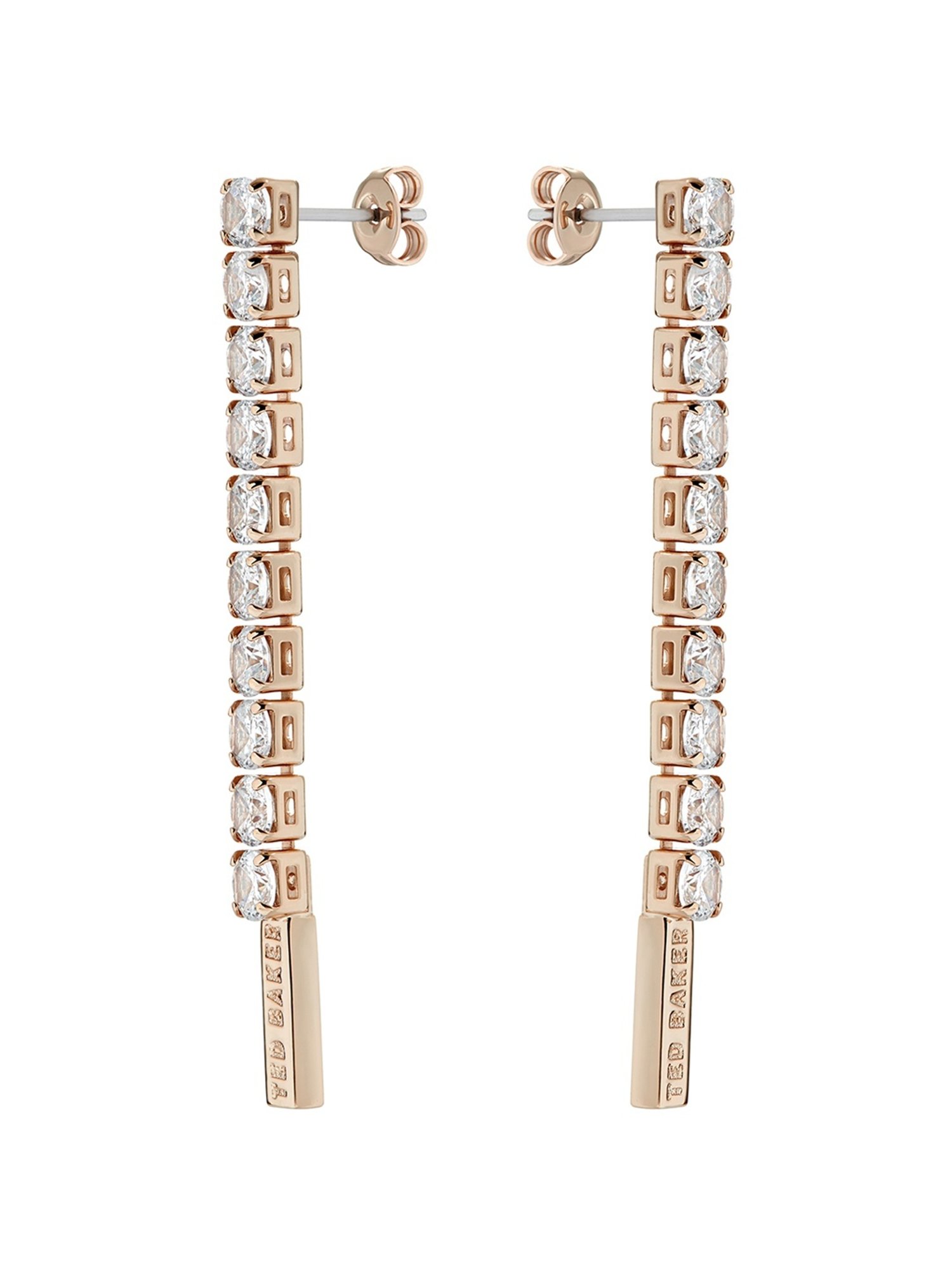 Ted Bekar Mellsie Crystal Dangler Earrings