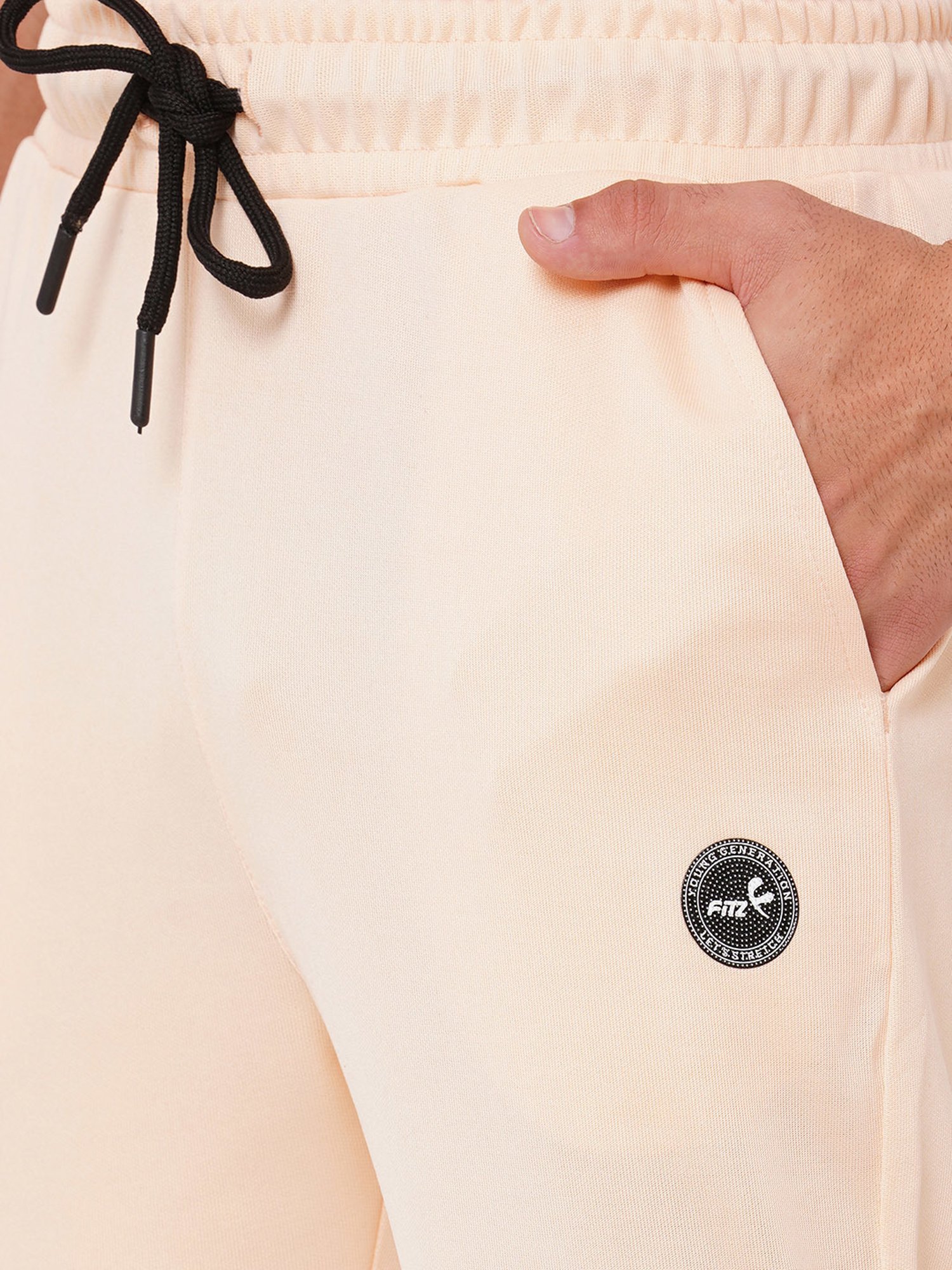 Fitz Peach Slim Fit Trackpants