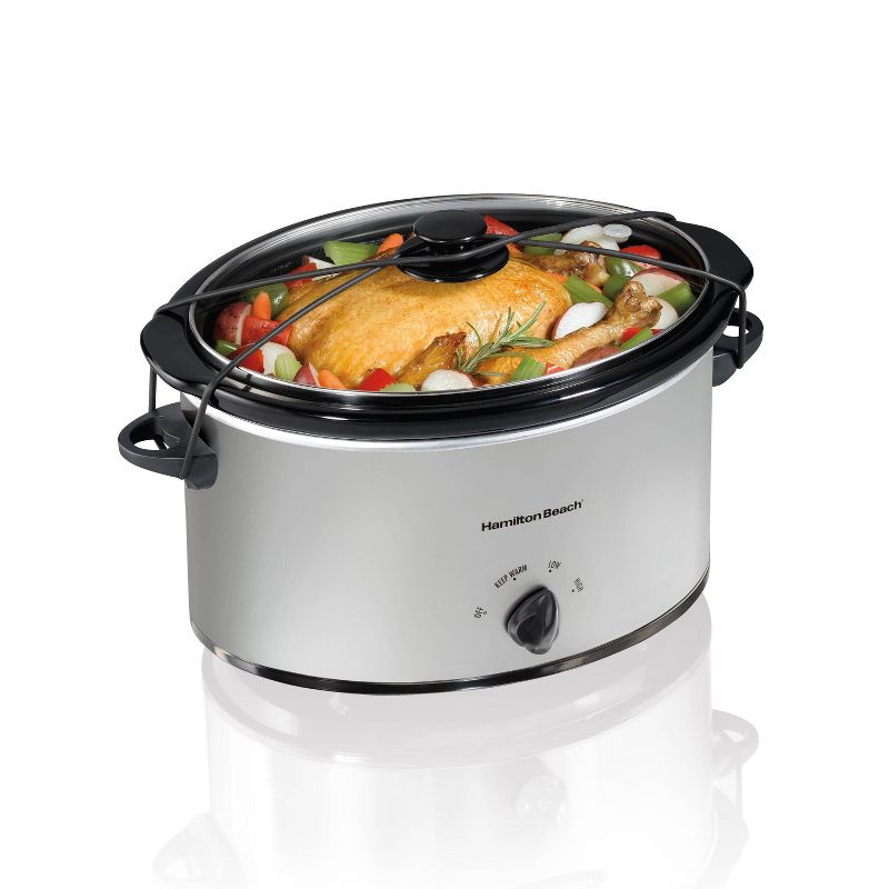 Crock-Pot 6qt Programmable Cook & Carry Slow Cooker Black SCCPVLF605-B