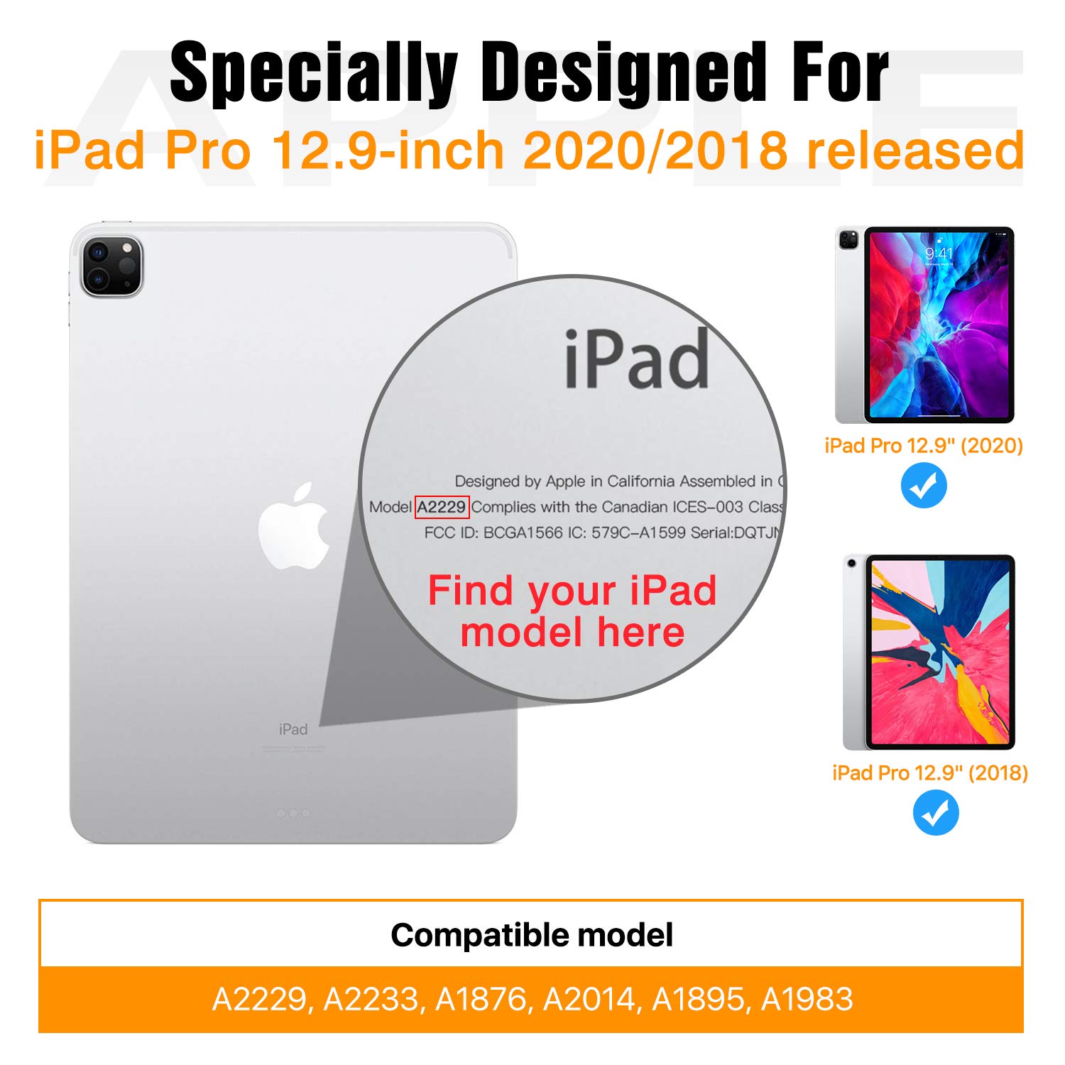 MoKo Compatible with iPad Pro 12.9" 2018/2020 Like Paper Screen Protector, Anti-Scratch Anti-Glare Draw and Sketch with The Pencil Like on Paper for iPad Pro 12.9 inch Tablet - Clear