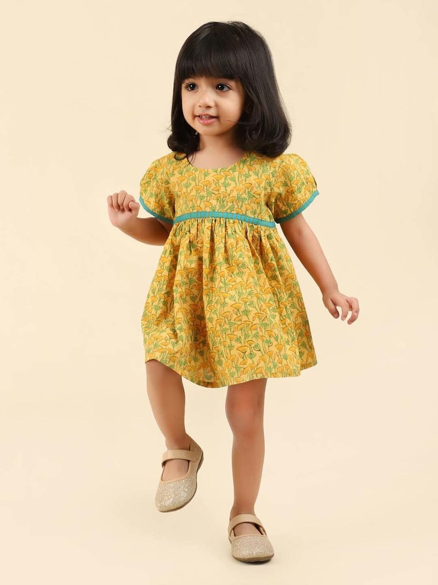 KIDS ONLY Black Floral Print Dress