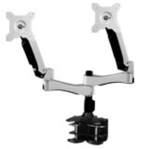 Amer AMR2AC Articulating Dual Monitor Mount - 15" to 27" Monitors