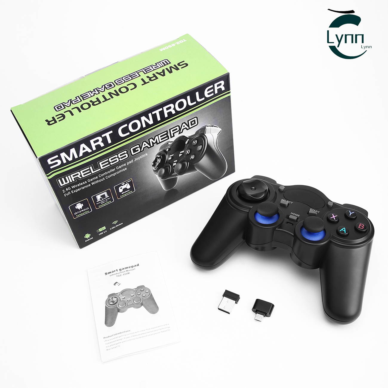 First Power 2.4GHz RF PS3 Wireless Controller Handle Gaming Gamepad Joystick for Tablet Phone PC TV Precision Motor Transmission Controller