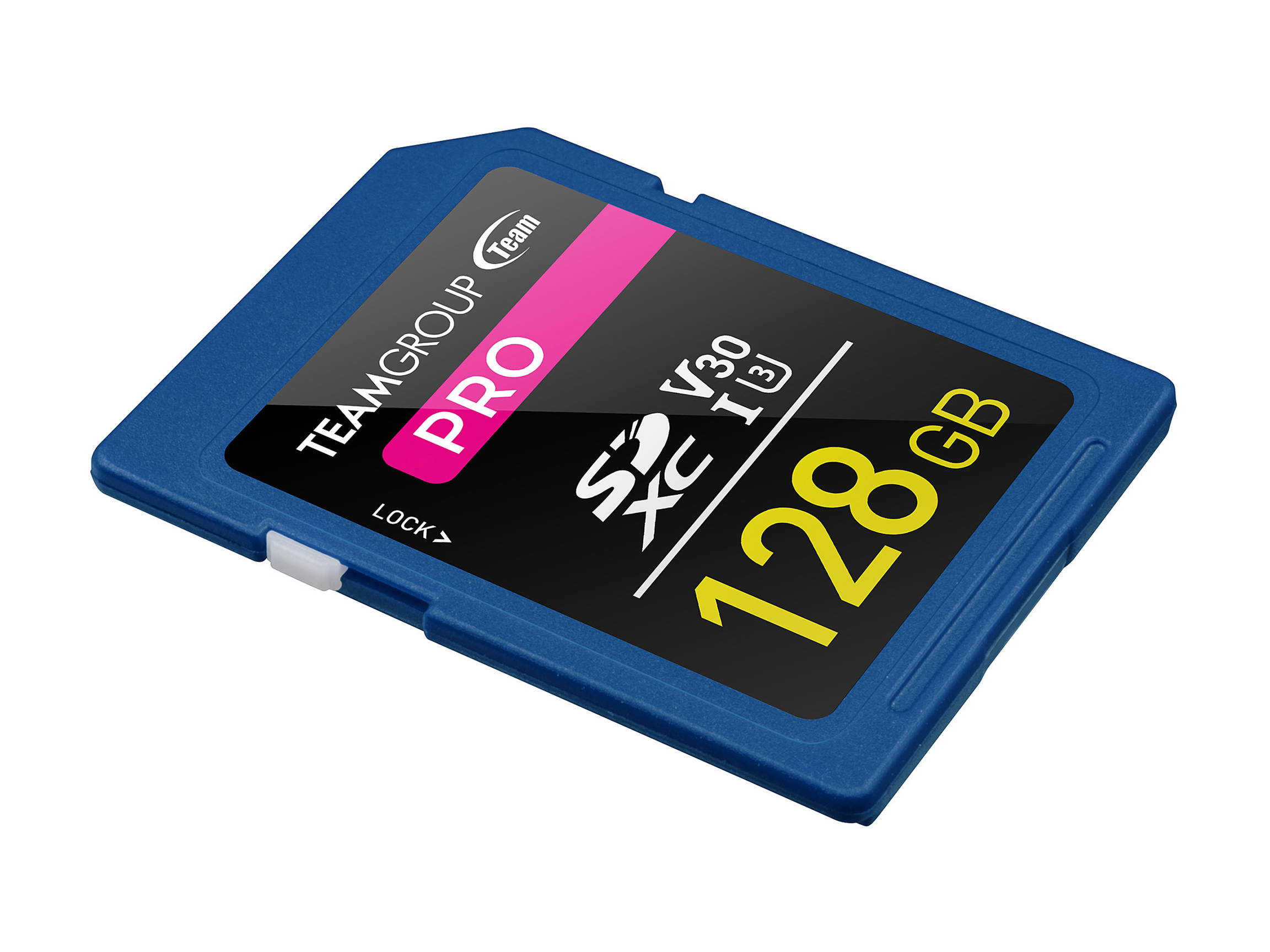 Team Group 256GB Pro SD Card UHS-I U3 V30 Read/Write Speed Up to 100/90MB/s (TPSDXC256GIV30P01)